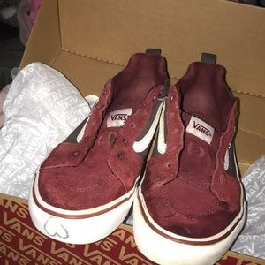 Maroon Vans